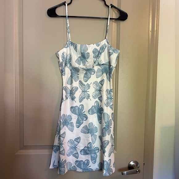 Shekou Butterfly Effect Silk Mini Dress size small - Picture 3 of 6